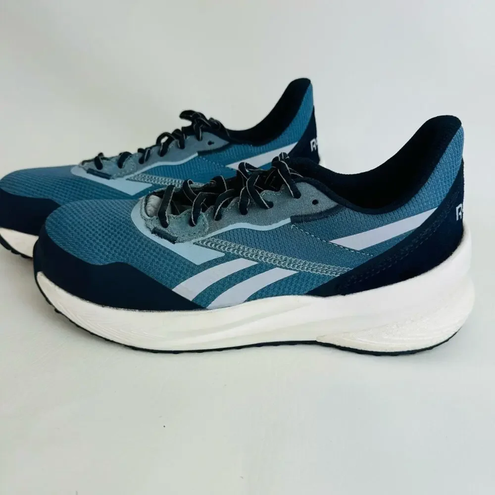 Reebok Womens Floatride Energy Shoes Composite Toe‎ Blue White Sneakers Size 8M